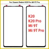 Panel 10PCS For Xiaomi Redmi K20 Pro Mi9T Mi 9T Pro Touch Screen LCD Front Outer Glass Panel Touchs Glass Cover Lens With OCA Replace
