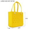 Beach Tote Silicone Basket with Sand Waterproof Travel Bag Sandproof Handbag MultiPurpose Storage for Boat Pool Sports Gyms 240417