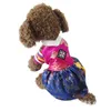 Korean National Pet Clothing Traditionell broderad domstol Hanbok Summer Dog Clothes For Small Dogs Girl Boy Puppy Costume 240415