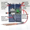 Puntlassers K6 Маленькие портативные портативные DIY 5V конденсаторы Farad Spot Welder Kit Pacb Плата управления Пчетой 18650 Парка батарея сварка уклон