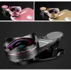 Lens 2 in 1 4K HD Phone Lens 16mm Wide Angle Macro Camera Lens No Distortion Mobile Phone Pro Lens Kit for iPone Smatphone Xiaomi