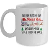 No digo Santa, pero entrego más cosas de las que hace tazas de café Tazas Ceramic Cups Creative Cup Lindos Regalos Personalizados 240418