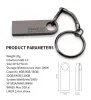 Drives Metal Free Custom Logo USB Flash Drives 64 GB Waterproof USB Stick 4GB Gratis nyckel Ring Pen Drive 2GB Creative Gift Free Shipp USB USB USB