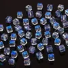 6MM 30pcs/lot crystal square beads k9 glass beads Sugar beads multi-section high penetration loose beads handmade DIY jewelry accessories