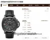 High -end designer horloges voor Peneraaa volledige set Perna Sea Series PAM01036 America Cup Edition Automatische Mechanische Mens Watch origineel 1: 1 met echt logo en doos