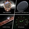 Montre-bracelets Olevs Quartz Watch For Men Top Brand Luxury Watches Moon Phase Imperproof Mens Watches Fashion Chronograph Wrist Watches for Men 240423