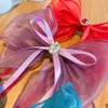 Accessoires de cheveux Nouveaux enfants Couleurs mignonnes Sweet Ribbon Lace Bow Ornement Clips de cheveux Bébé Girls Barrettes Barrettes Hairpins Kids Accessoires de cheveux