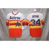Baseball Jerseys New Jersey Astros Elite Edition Shirt 27 # 34 # 2 # 4 # 7 BROIDED MENS