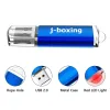 GUIDA JBOXING 20PCS 8GB Drive Flash USB da 128 MB Drive a penna flash rettangolare 2 GB Memory stick USB per tablet per laptop per computer MAC 4GB 32GB