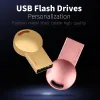 Drives 10pcs USB Memory USB Stick Pen Drive Suspension Drive Usb Flash 4GB Memory Stick Metal Laptop Usb Logo Customization Free Shipp