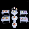 Party Supplies 8sts Birthday Cupcake Stand Dessert Cake Table Buffet Riser Wedding Centerpiece Home El Fest Cookie Food Drink Fruit Holder