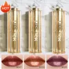 Silky morbido 3pcs/set opaco coreano set perle luccichio impermeabile a lungo glitter rossetto arancione rosa arancione rossetto