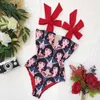 Costume da bagno femminile da bagno con un pezzo per le donne caviglie costume da bagno incrociata monokini wow