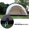 Abris 5m réglable 8 pouces longe suspendus pour extérieur camping cultiver la lampe de plante corde à cliquet de poulie de poulie