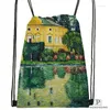 ShishString Custom Gustav_klimt Backpack Bag Cute Daypack Kids Satchel (черная спина) 31x40см#20240611-02-98