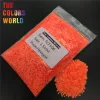 Paillettes TCF506 HEXAGON FORME NÉON MATTE ORANGE ROUGE COUR COUR SOLvent Nail Nail Art Art Décoration Makeup Corps Gel Gel Gel