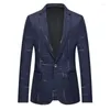 Men's Suits 2024 Suit Coat Korean Wave Slim Handsome Leisure Business Youth Small Fashion Men Drop Ship