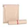 Sacs 20pcs / pack Courier Sac Beige Sacs de courrier étanche.