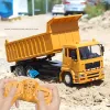 Auto's RC Electric Remote Control Dump Transporter Truck Engineering Model Toys voor kinderen jongens