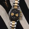 Kadın Erkekler Orijinal Tudery Designer Watches İsviçre İmparator Serisi Çok İşlevsel Zaman Takvim Altın Çelik Bant Marka Logosu ve Kutusu ile Mekanik Kol saati