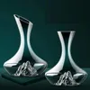 Creative Wine Decanter 1500ml Built-in Iceberg Lead-free Crystal Luxury High-end Home Red Divider Pot 240419