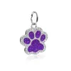 Appareils pour chiens Pendent en forme de paume de paume décorer avec des accessoires de fournitures personnalisées personnalisées à la mode brillante