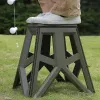 アクセサリーポータブル折りたたみスツールハイロードベアリングハンドルデザイン耐久性のあるミニ椅子釣りスツールスツール屋外キャンプスツール