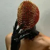 Halloween Party Spiks Spikes Full Face Cover Jewel Cosplay Masks Funny Novely Prank Prank Joke 2024424