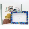 Frames PinLiving Star Sky Photo Frame Set DIY Children's Building Block Photo Frame Handmade Creative Activity Gift