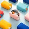 Storage Bags Women Waterproof Cosmetic Bag PU Cute Candy Colors Travel Makeup Woman Portable Make Up Toiletry Organizer Box