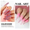 Zestawy Zestaw Budowy paznokci Coscelia 6pc Poly Nail Gel 36 W Lampa paznokcia i środek czyszczący Plus do zanurzenia z budownictwa paznokci DIY Paznokcie