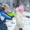 Tubes Snowball Launcher Snowball Snowball Snow Blasters Snowball Blasters Portable Inslip Małe zimowe zabawki na zewnątrz piłki śnieżnej