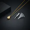 Pendant Necklaces Cremation Stainless Steel Jewelry Memorial Necklace Urn Keepsake For Human/Pet Ashes Water Drop