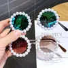 Sunglasses iboode Retro Kids Sunglasses Girls Round Goggle Candy Color Lens Sun Glasses New Round Sunglasses for Boys Girls Child 240423