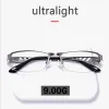 Frames Highend Smart Photochromic Multifocal Reading Glasses Men Progressive Magnification Spectacles Full Frame Eyewear +1.0 to 40