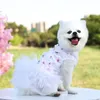 Собачья одежда мода милая свадебное платье Поставки подарки на день рождения подарки для маленькой одежды для щенка для домашних костюмов