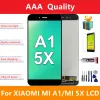 画面5.5 "; Xiaomi Mi A1 LCDディスプレイタッチスクリーンデジタイザーアセンブリ交換用Xiaomi Mi 5X Mia1 Mi5x Mdg2、Mdi2 LCのデジタイザーアセンブリ交換