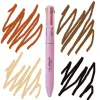 Enhancers 4in1 Makeup Pen Privat etikett Läppfoder Highlighter Eyeliner Eyebrow Pencil Anpassad logotyp Partihandel