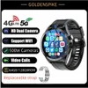 500W 4G Smart Watch Dual Camera Global Call Pluggable 4G SIM Card z WIFI GPS Outdoor Sport Android Watches dla mężczyzn