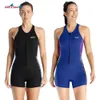 EST女性2mmネオプレンのノースリーブウェットスーツショーツスキューバ水着ダイビングシュノーケリングサーフィン水泳スーツは水で暖かくなります240419