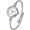 Orologi da polso nicerio femminile gioielli orologi braccialetti da donna in giallo orologio da polso in acciaio inossidabile vestito a fascia in acciaio inossidabile