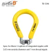 Outils Super B TB5540 / 50/60/96/98 Télectricité à rayons de vélo pour 3,2 3,3 3,5 Mavic 5,65 Mavic 6,4 mm Tool de réparation de vélo de mamelon