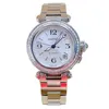 Quadri funzionanti orologi automatici Carter New Womens Watch Pasha Series Diamond Set Mechanical W31078M7