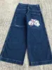 Dżinsy damskie nowe retro dżinsy y2k Nowe HARAJUKU High Street Hip Hop kieszeni luźne dżinsy dla mężczyzn i kobiet gotyckie dżinsowe spodnie o wysokiej talii 240423