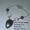 Kolye Kolyeleri Orijinal Aytaşı Sodalit Mavi Topaz Yosun Agate Jasper Citrine Kolye