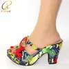 Vestido Sapatos da moda Sexy Square Head Pu Rhinestone Slides Women Peep Toe Heels High Heels Mules Party Bombas 38-42