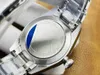 2024ZF Factory Men's Watch Diâmetro de 41 mm de cor azul gelo girando a aço inoxidável capa de gabinete em forma de tampa Espelho de safira de vidro em forma de tampa