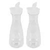 Tasses 2pcs 1L CARAFES D'EAU PLASTIQUE PLASTIQU