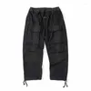 Pantalon masculin streetwear 7e collection haute qualité 1: 1 cargo hip hop cordon long pantalon