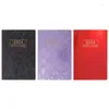 English Agenda Colorful Laser 365 Days Diary Journal Notebook Weekly Calendar Notebooks And Journals Stationery Office